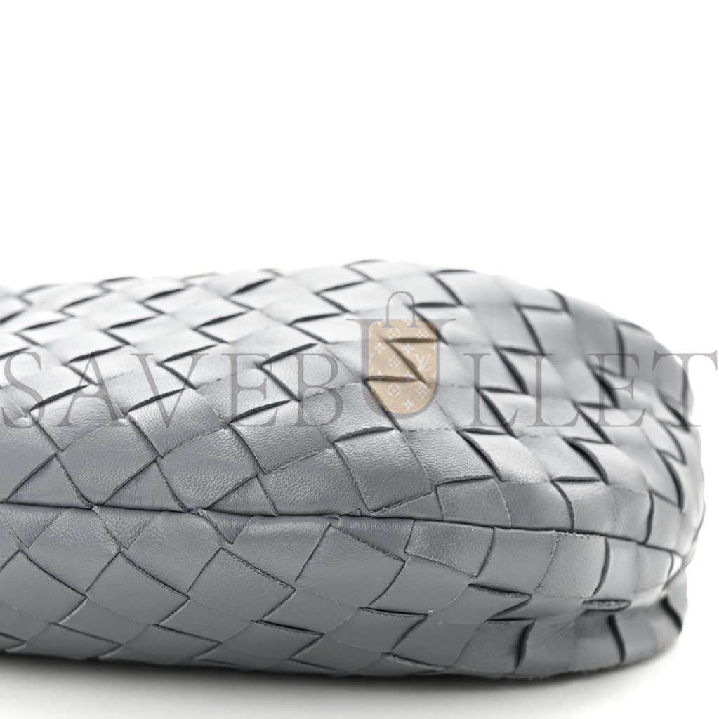 BOTTEGA VENETA NAPPA INTRECCIATO MINI JODIE THUNDER (25*14*8cm) BOTTEGA VENETA NAPPA INTRECCIATO MINI JODIE THUNDER (25*14*8cm)